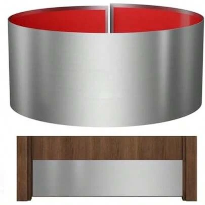 Placa Protectora de Acero Inoxidable para Puerta, 8" x 34" Placa de Empuje para Puerta, Placa Protectora Autoadhesiva para Puertas de 36" Interior o Exterior (Níquel Cepillado)