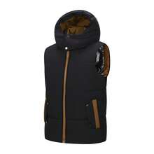 Men Vests - Black - View 1