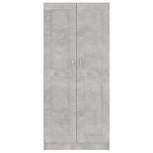 vidaXL Bibliothèque Gris béton 82,5x30,5x185,5 cm Legno d'ingegneria - Grigio - Visualizzare 6