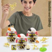 ZURU Smashers Series 5 Dino Island Nano Egg ,[Assorted Mystery Egg] 7495