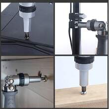 Juego de destornillador de trinquete 10 en 1, incluye puntas estrella, hexagonales, herramienta de reparación de ángulo múltiple - A - Ver 11