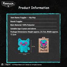 Spin Master Official Licensed | Hip-Hop Snaggleteeth Plush Toy: Ugly-Cute And Quirky, The New Collectible - 15749A - View 5