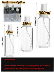 Bình xịt du lịch PET trong suốt, có thể tái sử dụng, họa tiết hoa cúc và trái tim, bình xịt phun sương đa năng, thích hợp cho du lịch và công tác, có thể dùng làm bình xịt tẩy trang, bình xịt tóc tái sử dụng, bình xịt liên tục để tạo kiểu tóc, vệ sinh, tưới cây, dưỡng ẩm da mặt, v.v. - Nhiều màu - Xem 11