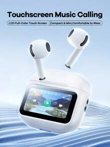 Remax Wireless Earbuds With HD Display Screen; Touch Control; 50H Battery; Sweatproof; Sport Earphones; Sport Earphones; Gaming Headset - CozyBuds W20 Pro - View 2