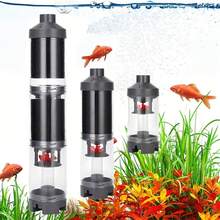 1pc Aquarium Toilet, Aquarium Cleaning Tool, Multi-Functional Filtration System, Automatic Fish Waste Separation And Collection, Wastewater Purification, Dual-Level Aquarium Toilet Design (Air Pump Required), Suitable For Saltwater/Freshwater Aquariums, Essential Aquarium Accessory And Pet Supplies - Multicolor - View 6