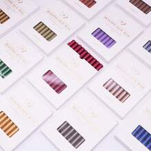 10支/盒封蜡棒，蜡封棒，热熔胶枪蜡棒，适用于婚礼请柬、信件、信封、卡片和工艺品 - 彩色 - 查看 5