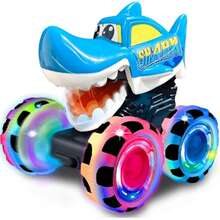 Cool Truck Toys - Sports Luminous Cars Designed For Children - Lightning Wheels - Interactive Toys - Children's Puzzle Electric Cars For Boys And Girls Christmas | Halloween | Birthday Gifts | Classroom Rewards| - Màu xanh bạc hà - Xem 1
