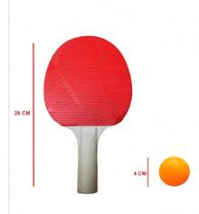 Table Tennis Set - 紅/黑 - 查看 8