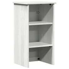 vidaXL Ensemble de mobilier de salle de bain avec étagère VIGO 2 pcs - Blanc - Voir 6