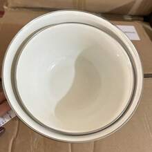 复古花卉珐琅碗 - 耐用圆形食品储存碗，适用于水果、蔬菜、沙拉和干货 - 可用洗碗机清洗，适合学校、露营、野餐 - 花卉图案，户外可用，适合圣诞节、万圣节、复活节、感恩节和其他节日 - 彩色 - 查看 18