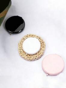 个性化口袋镜，定制名字礼物，伴娘礼物，新娘送礼会礼物，结婚礼物，情人节礼物，刻字多功能装饰口袋镜，精致，时尚，复古，简约独特，定制收藏礼物，送给女孩的礼物，送给她的个性化礼物，适合送给她、孩子、家人、朋友、祖父母 - 彩色 - 查看 5