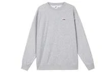 Nike Sportswear Men's Crew Neck Long Sleeve Sweatshirt With Embroidered Logo, Light Grey - Light Grey - View 1