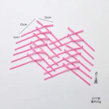 12pcs Christmas, New Year, Birthday Party, Bow, Ribbon, Bow Decoration, Velvet Handmade DIY Mini Bow