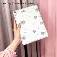 花朵图案高透明防摔TPU平板电脑保护套，高清蓝莓UV印刷，兼容iPad 11（2025款）、iPad Mini 6/7、iPad Air 1/2、iPad Air 4/5/6/7、9.7英寸iPad（2019/2020/2021款）、10.2英寸iPad 10/11、iPad Air 11（2024/2025款）、iPad Pro 11（2024款）、iPad Pro 11（2018-2022款）、iPad Pro 12.9英寸/iPad Air 13。 - 彩色 - 查看 1