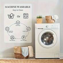 4 件套春季郁金香抱枕套 | 18 x 18 英寸粉色波点条纹花卉抱枕套，涤纶面料，波西米亚风格，可机洗 - 彩色 - 查看 7