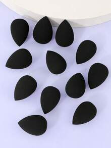 Snowflakes Mini Beauty Makeup Sponge Blender For Detailed Application Around The Eyes And Other Areas, 12 Pcs, Latex Free, Small Makeup Sponges Under Eyes - Multicolor - View 14