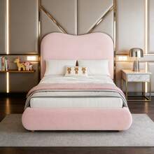 Kids Bed Frames, Headboards & Footboards - Pink + Velvet - View 1