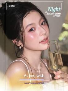 48pcs Glue-Free False Eyelashes - Baily Sweet - Wish Star Series - Atmospheric, Natural Curling, Lively, Soft, Enlarging Eyes, MR.WISH False Eyelashes - C - View 3