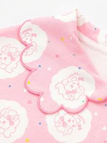 Balabala Tween Girl' Pajama Set, Boys & Girls Spring Loungewear - Pink - View 3