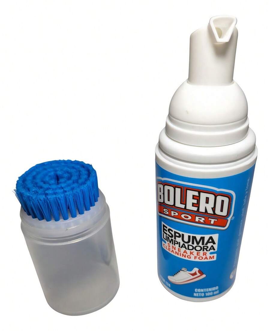 Espuma Limpiadora Para Tenis Piel Gamuza Vinil Tela Y Lona - Multicolor - Ver 1