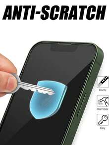 5片装钢化玻璃屏幕保护膜，丝印黑色边框，防刮花、防震、防指纹。防水，兼容苹果11/12/13/14 Pro Max/15 Pro Max/16/16 Plus/17/17 Plus/17 Pro/17 Pro Max。安装简便，兼容手机壳。 - 無色 - 查看 7