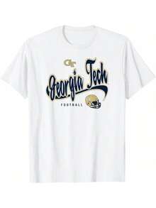 Georgia Tech Yellow Jackets Football Goodness White T-Shirt - trắng - Xem 1
