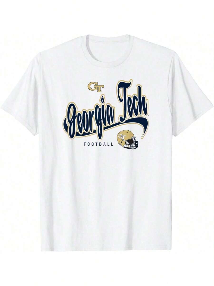 Georgia Tech Yellow Jackets Football Goodness White T-Shirt - trắng - Xem 1
