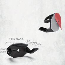 10个/5个/1个墙贴式帽子挂钩 - 无需钻孔，坚固耐用，可挂在门上，适用于棒球帽，可悬挂整理，简约设计，可壁挂收纳帽子，男女皆宜