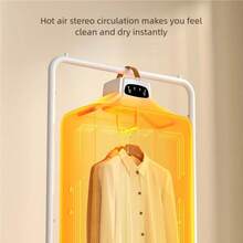 Portable Clothes Dryer Mini Compact Dryer With Upgraded Fast-Drying Technology Adjustable Timer And Wrinkle-Reducing Heat Setti - Multicolor - View 7