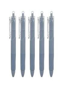 20/10/2/1 Pcs Gel Pens, White Barrel, Retractable Ballpoint Pen, 0.5mm Tip, Black Ink, Quick-Drying, Smooth Writing, Suitable For School, Business, Documents, Office, Diary, Writing, Notes, Suitable For Students, Office Workers, Teachers, School Supplies, Stationery, Learning Supplies - Multicolor - View 4