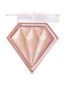 HANDAIYAN 钻石菱形高光粉，提亮肤色，修饰轮廓，哑光粉，节日礼物，化妆，派对，万圣节，圣诞节，旅行，秋冬，露营 - 粉色 - 查看 8