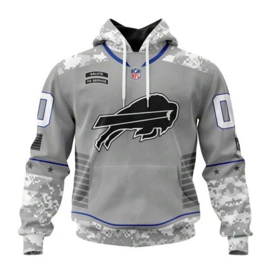 BUFFAL-O BILL-S Buffalo Football Team Billss Hoodie , Unisex Adults - Nhiều màu - Xem 1