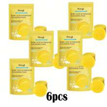 温和姜黄乳酸洁面棉片 - 亮肤滋养，适合所有肤质 - 黃色 - 查看 14