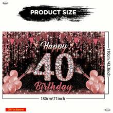 1. 生日派对横幅。背景装饰、拍照道具、涤纶横幅装饰、家居装饰、房间装饰、墙面装饰、派对背景装饰、派对装饰，多种场景可选，多种尺寸可选。 - 彩色 - 查看 6
