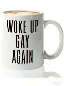 泡泡拥抱咖啡杯 - 女同性恋、跨性别者、同性恋、双性恋、彩虹骄傲、酷儿 11盎司 白色，适合送给家人、姐妹、闺蜜、爱人、女朋友 - 彩色 - 查看 1