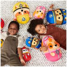 Spin Master PAW Patrol Chase Squish Plush, Official Toy From The Hit Cartoon, Squishy Stuffed Animal For Ages 1 And Up, 8"