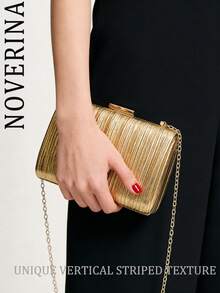 Lightweight, Business Casual Rhinestone Decor Bucket Bag Mini Drawstring Design,[US-Based Shipping] Clear Bag Faux Pearl Bag Evening Bag, Dinner Bag Glamorous, Elegant, Exquisite, Quiet Luxury Rhinestone For Party Girl, Woman, Bride Perfect For Party, Dinner/Banquet Christmas Party Dress, Perfectly Matching With New Years Outfit, Excellently Matching With Party Dresses For Women,European And American Style Fashion Women Clutch Evening Bag, Rhinestone Crystal Sunflower Party Handbag, Versatile Formal Dress Evening Bag, Perfectly Matching With New Years Outfit, Excellently Matching With Party Dresses For Women, Essential Wedding Items,Perfectly Matching With Graduation Dress, Prom Dresses, Creative Glossy Fashion Versatile Elegant Crossbody Bag, High-End Quality Niche Design Refined Lipstick/Coin Purse/Earphone Case - 金色 - 查看 7