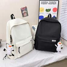 Mochila para portátil, Mochila para estudiantes, Mochila de viaje, Mochila - Verde militar - Ver 7