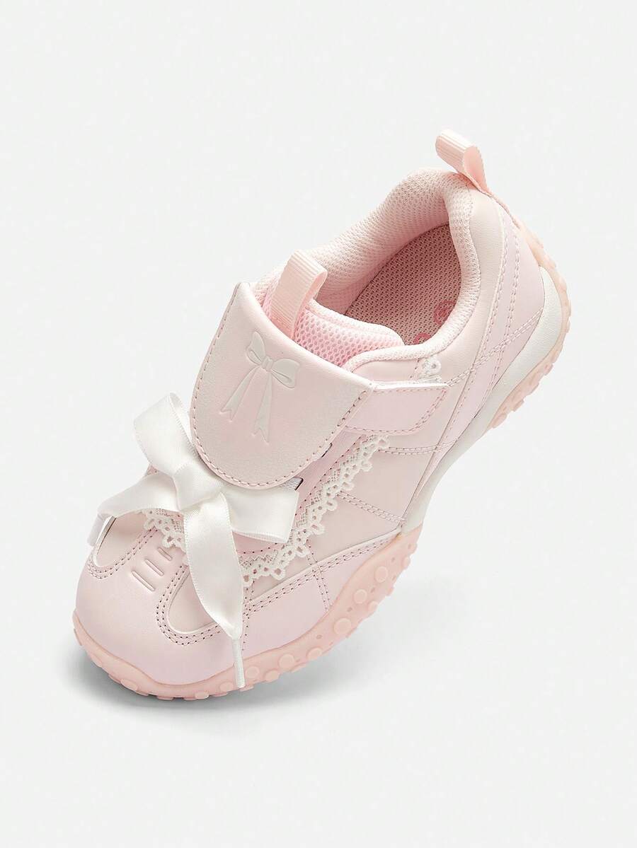 Balabala Girls' Jogging Shoes, Ballet-Style Sports Sneakers Spring 2026