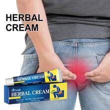 Ximonth Natural Herbal Hemorrhoid Cream Relieves Perianal Discomfort, Promotes Bowel Movement, Itch Relief For Men And Women, Hemorrhoid And Fetal Ball Care - 1 - 查看 1