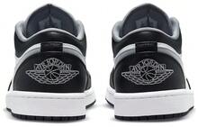 Nike Air Jordan 1 Low Black/Gray/White Jordan 1 AJ1 Retro Basketball Shoes 553558-040 Zapatos De Hombre - trắng - Xem 5