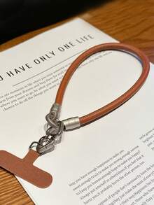 1 szt. wysokiej jakości skórzany pasek na nadgarstek w kolorze srebrnym, krótka smycz do telefonu ze skóry PU, zabezpieczenie przed upadkiem do torebki, brelok do kluczy, uchwyt na telefon do użytku na zewnątrz, kompatybilny z systemem Android i większością smartfonów, prezent dla matki, rodziny, przyjaciół, dzieci, na urodziny, świąteczny łańcuszek do telefonu - Wielokolorowe - Zobacz 14