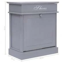 Shoe Cabinets - 灰色 - 查看 8