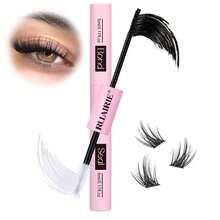 640PCS Multicolor Individual Eyelashes Book 30D+40D+50D+Colored 40D DIY Eyelash Extensions D Curl With Bond And Seal Lash Tweezer DIY Individual False Cluster At Home - 彩色 - 查看 11