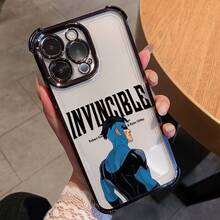 Creative Cool Comic I-Invincible S Hot-Selling Phone Case Compatible With  17/16e/16/15/14/13/12/11 Mini/Pro/Max/Air/X/XR/XSMAX/8/7 Plus Shockproof Transparent Soft Back Case Funda Para  17 Pro Forros Para  Cheap  17 Case - Mixed Colors - View 5