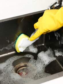 Multi-Functional Cleaning Sponge, Cleaning Brush, Sponge Brush, Suitable For Pots, Pans And Bowls - Multi-Functional Household Cleaning Tools - Dish Brush, Kitchen, Bathroom, Home Goods, Household Kitchen Cleaning Dishwashing Tools