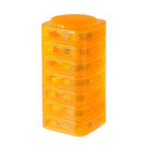 Large Capacity Weekly Pill Organizer With 7 Removable Boxes, AM/PM Pill Dispenser For Supplements, Travel & Home Use - Rainbow-style 7-layer Detachable Pillbox - View 10