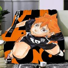 Haikyuu Thick Blankets For Winter Blanket King Size Bed Throw Home And Decoration Knitted Plaid Luxury Bedding Beach Towel KneeHaikyuu Volleyball Manga Knitted Blankets Anime Flannel Throw Blanket Summer Air Conditioning Portable Soft Warm Bedsprea,Halloween Blanket, Halloween Horror Movie Characters Cover Blanket - For Sofa, Bed, Travel, Camping, Living Room, Office - FourHalloween Throw Blanket Cozy Soft Fabric Nightmare Before Christmas Design Perfect For Bed Sofa Home Decoration Holiday GiftHamburger Superdog Tylers Snowi Foxs Knitted Blankets Fleece Cartoon Soft Throw Blankets For Bed Bed Rug - trắng - Xem 1