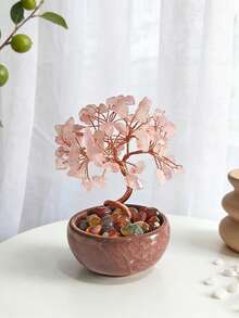 1 cây trang trí bằng pha lê màu hồng và tím, cây bonsai bằng nhựa tự nhiên, đá chữa bệnh và cây pha lê tượng trưng cho sự sống, quà tặng may mắn, quà sinh nhật cho phụ nữ, trang trí bàn làm việc mang năng lượng tích cực, hoàn hảo cho nhà bếp, tiệc tùng, đám cưới, văn phòng, đồ dùng đám cưới, quà tặng lý tưởng cho Ngày Valentine và Ngày của Mẹ. - Nhiều màu - Xem 9