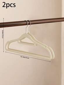 20pcs Velvet Hangers, Space Saving Non-Slip Clothes Hangers With Swivel Hook, Heavy Duty Extra Thin Velvet Hangers With Notches For Shoulder, Space Saving